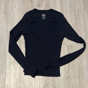 BDG‎ Midnight Black Long Sleeve Tee